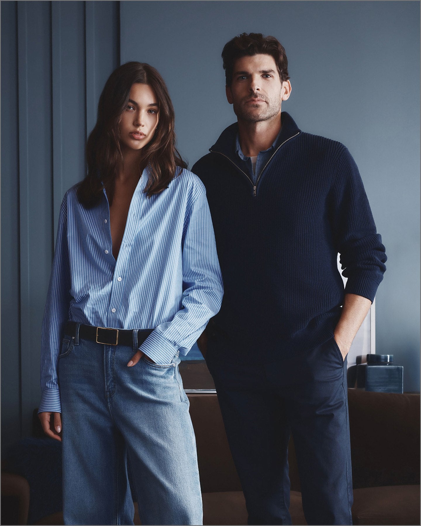Quince denim look